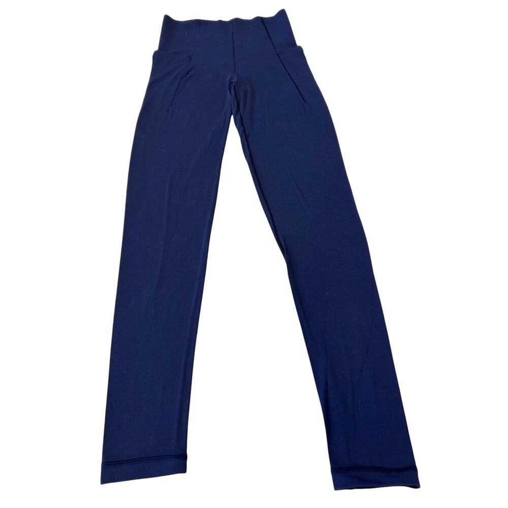 OFFLINE By Aerie Real Me Xtra 7/8 Leggings Women's Blue High Rise XS Pockets